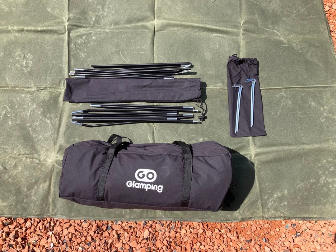 ゴーグランピング　SKY EYE 自立式テント　専用フライ　セット