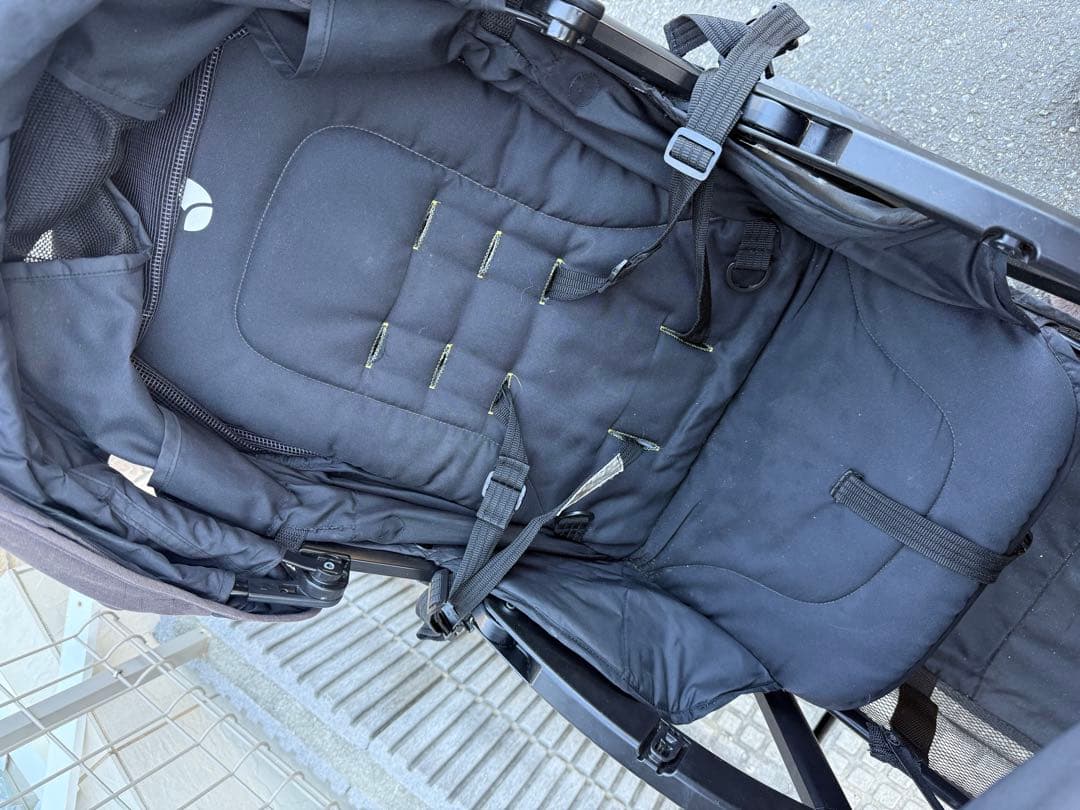 Joie/エヴァライトデュオ/ブラック/レインカバーセット/おまけ付き