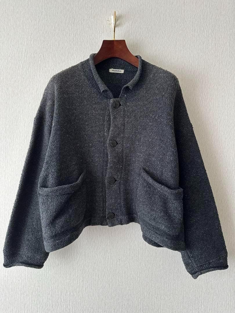 トップス Issey Miyake 94AW Short Cotton Cardigan