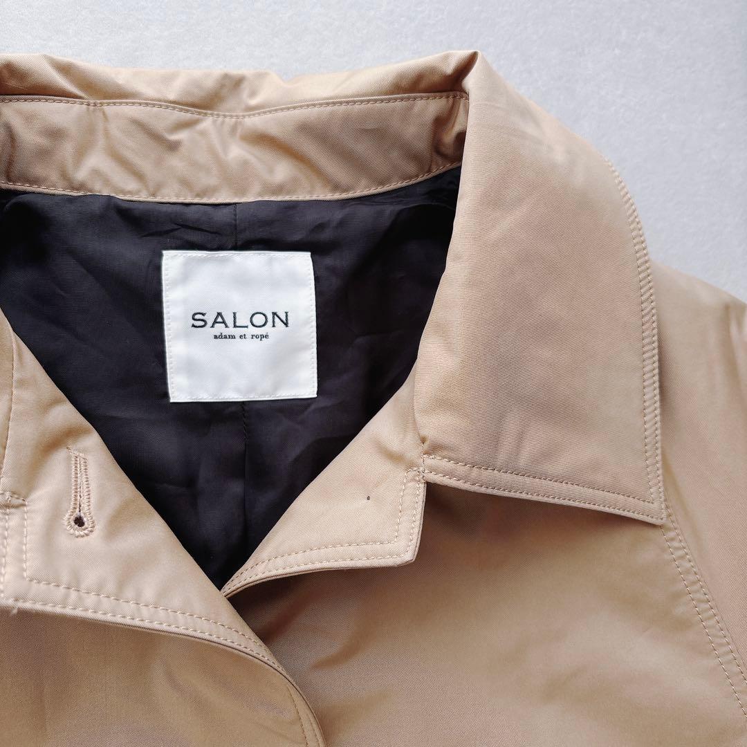 サロンアダムエロペ　FURLO DOWNバルマカンコート / 撥水ファーロダウン