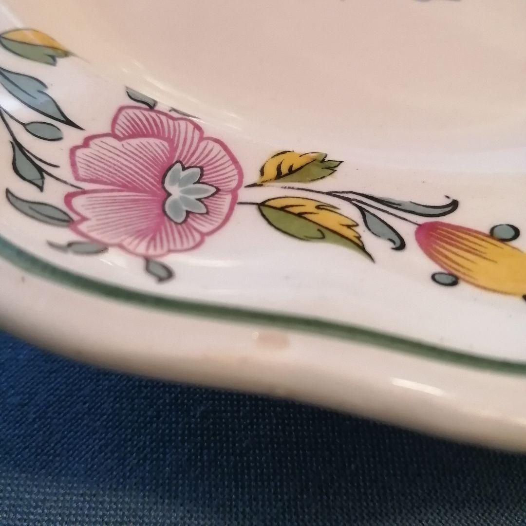 リュネビル　リュネヴィル　アンティーク　フランス　少し深め皿 3枚セットB