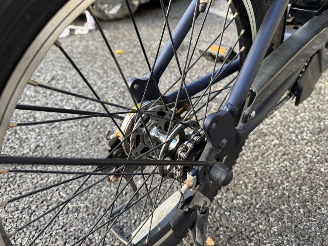 【引取希望】パナソニック 電動自転車 SW 22年 イオン仕様 ネイビー 走行少