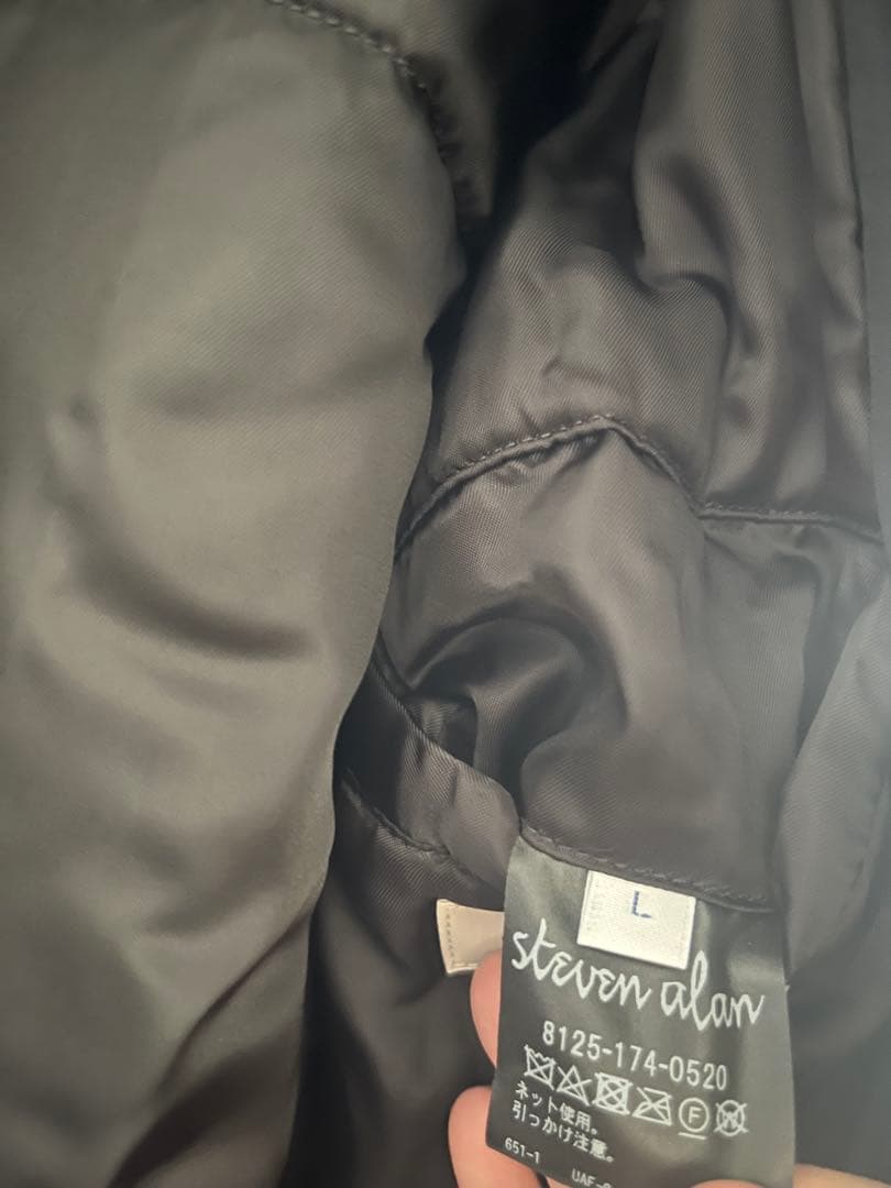 ジャケット・アウター steven alan PADDED BAL COLLAR COAT