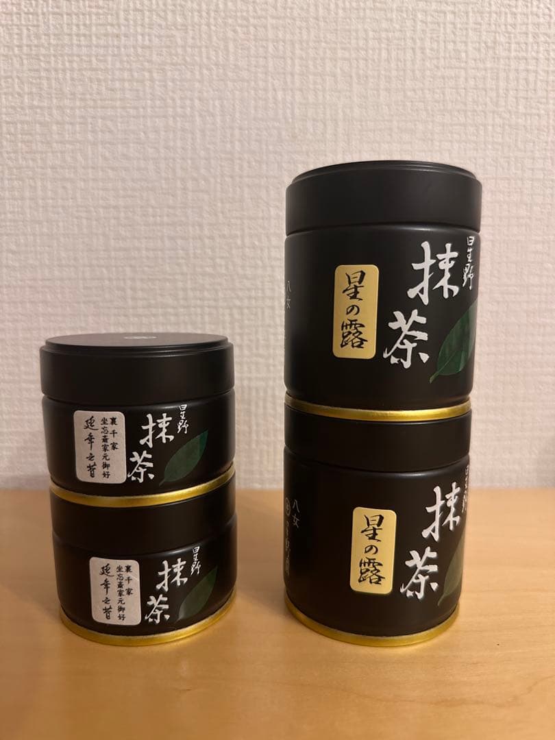 【星野製茶園】星の露　延年之昔　【4缶セット】