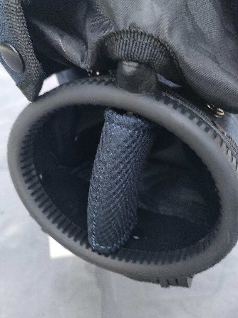 未使用品 ゼロハリバートン ネイビーカモ ゴルフバッグ ミニキャディバッグ