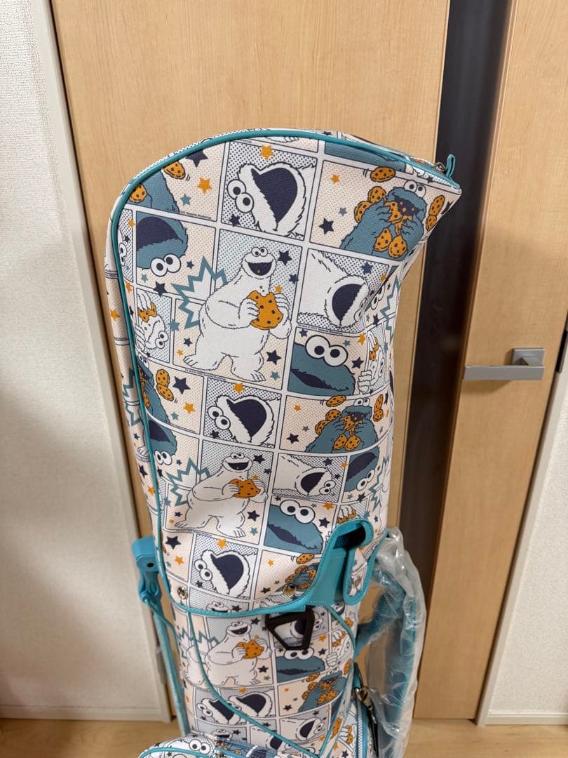 セサミストリート　クッキーモンスター キャディバッグ