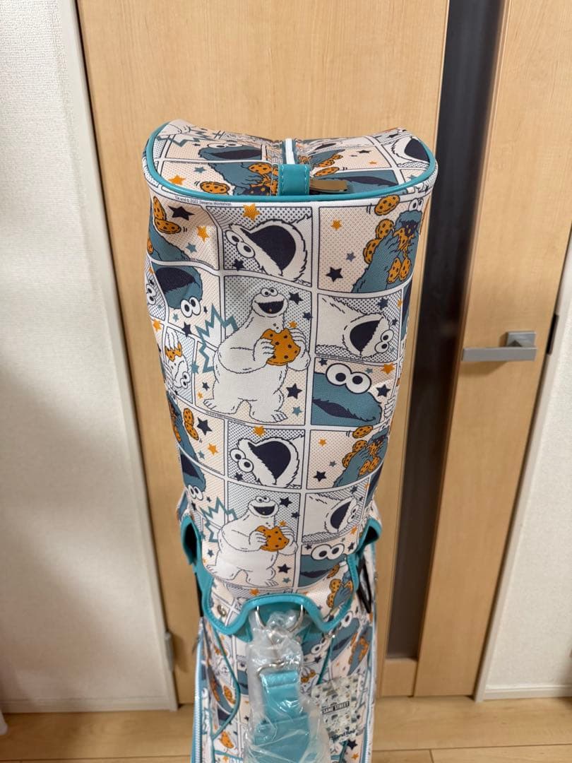 セサミストリート　クッキーモンスター キャディバッグ