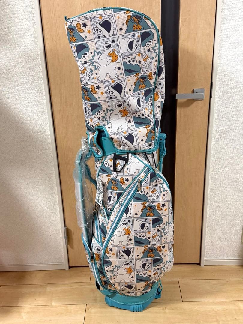 セサミストリート　クッキーモンスター キャディバッグ