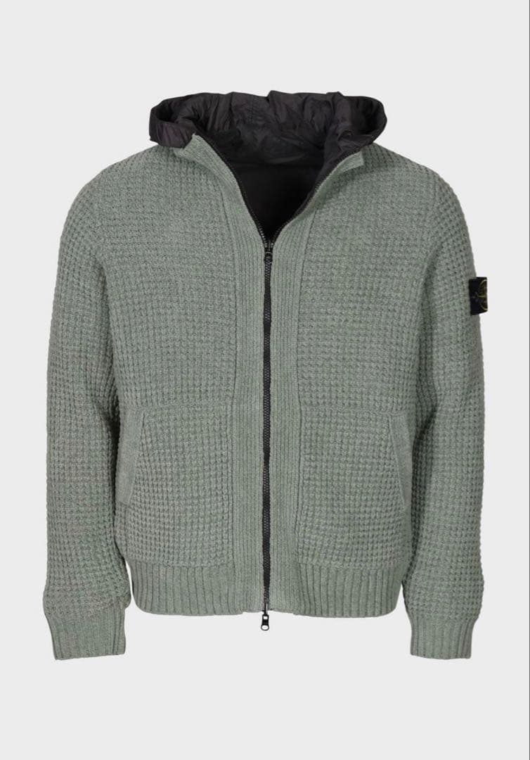 【未使用】Stone  ストーンアイランド リバーシブル ニット L