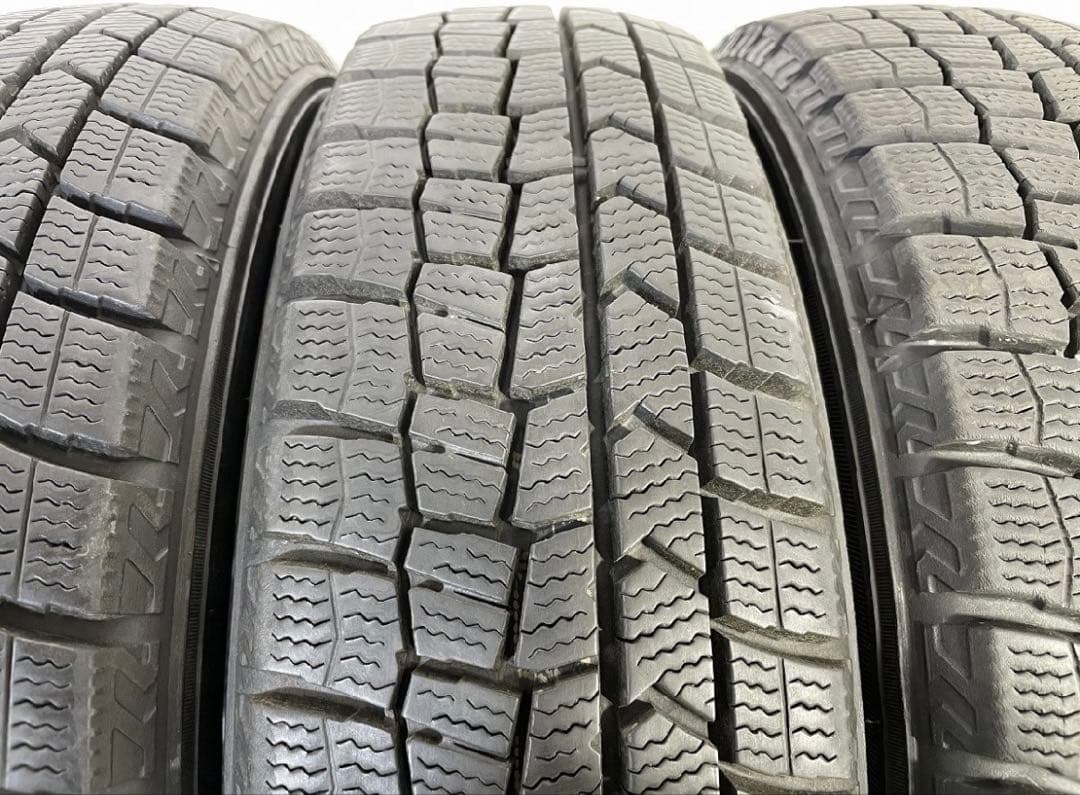 送料無料⭐︎155/65R14⭐︎超バリ溝⭐︎ダンロップ⭐︎ウィンターマックス02⭐︎4本