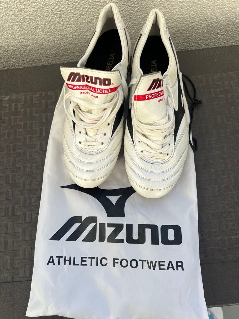 Mizuno Morelia プロフェッショナルモデル　取り替え