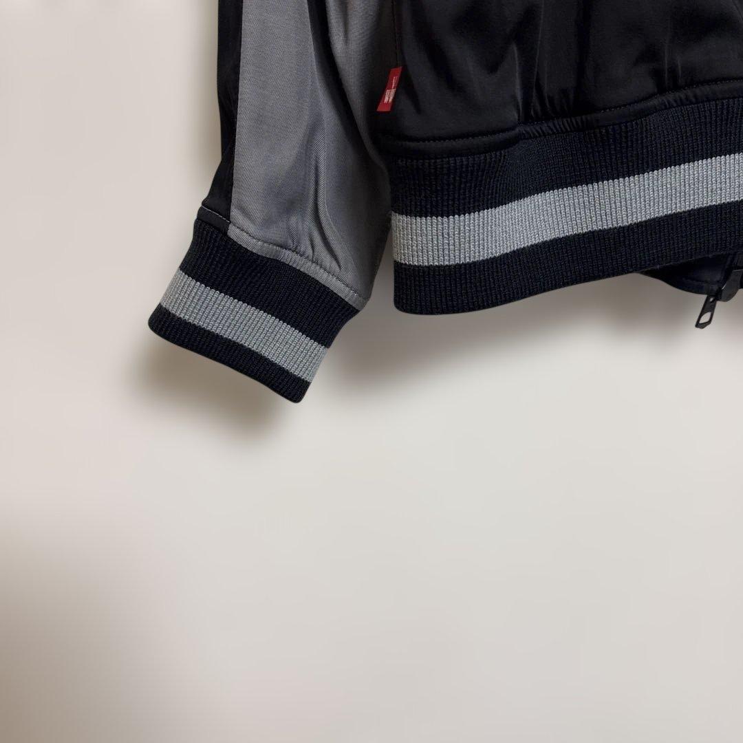 人気ブランド　VIRGO スカジャン 黒/グレー 刺繍入り