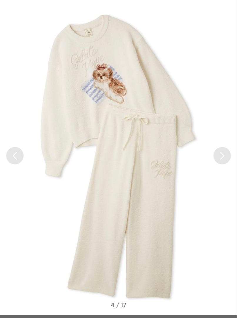 ジェラートピケ＋DIORミニハンドクリームセット　オンライン限定　シーズー