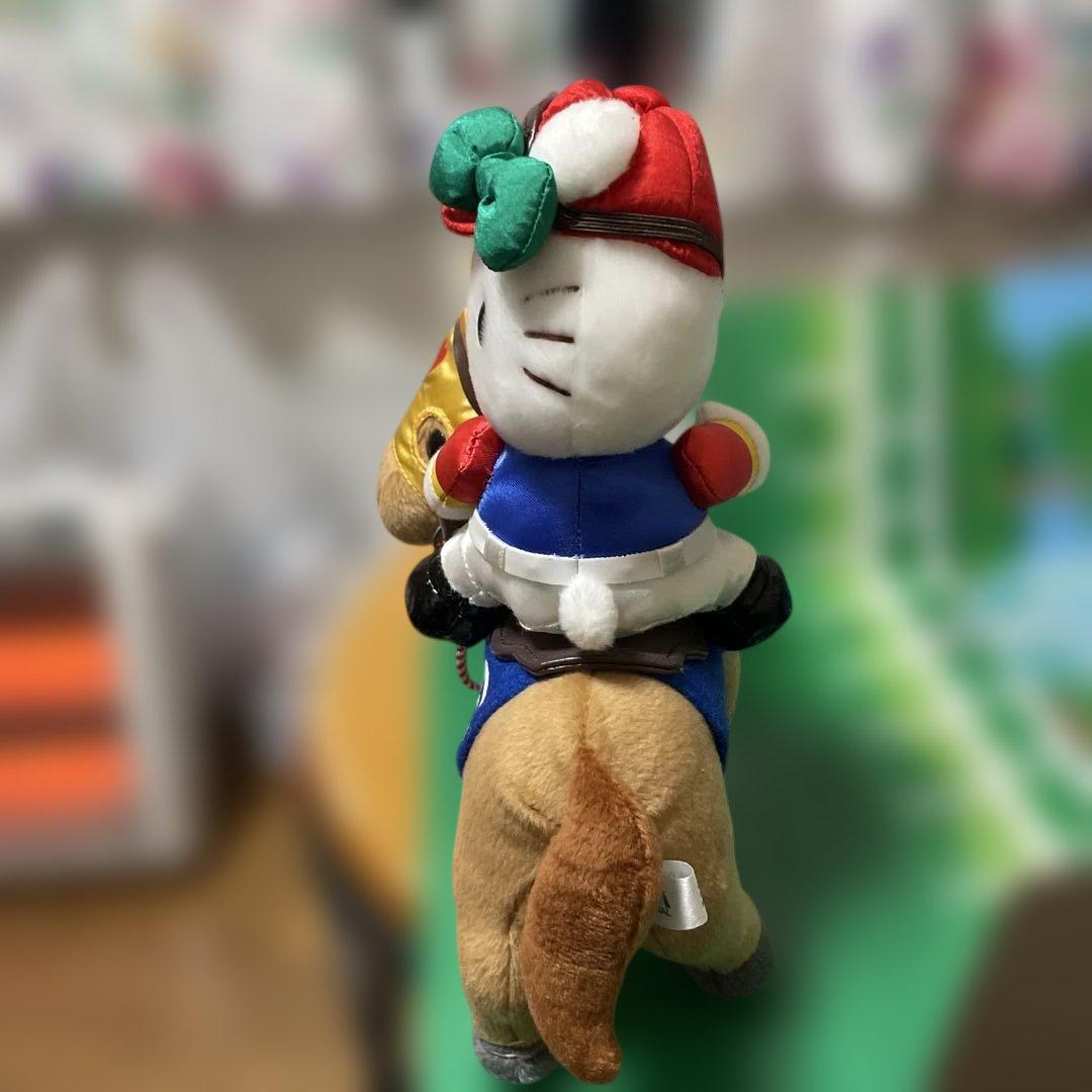 ま*る様 JRA 50th ANNIVERSARY ハローキティ ぬいぐるみ