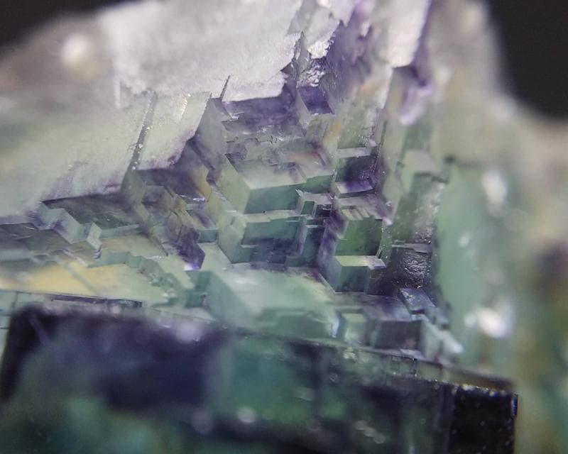 375 フローライト エロンゴ産 ブルーグリーン パープル 蛍石