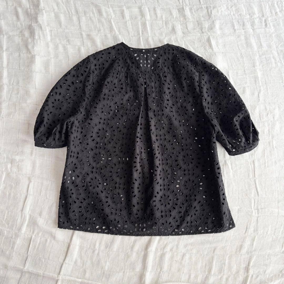 【美品】 ボールジィ 近年モデル カットワーク ブラウス シャツ スキッパー