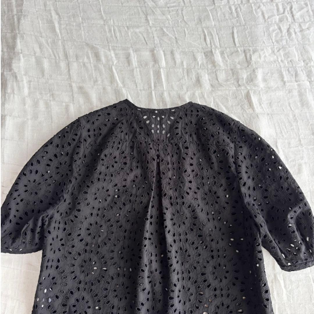 【美品】 ボールジィ 近年モデル カットワーク ブラウス シャツ スキッパー