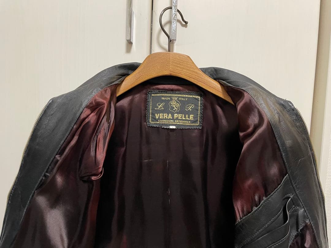 VERA PELLE イタリア製レザージャケット