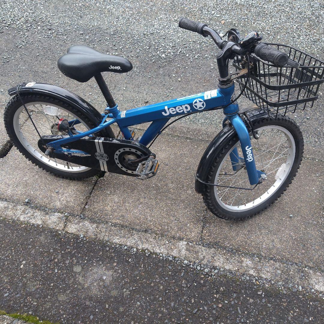 Jeep 子供用自転車 18インチ 青
