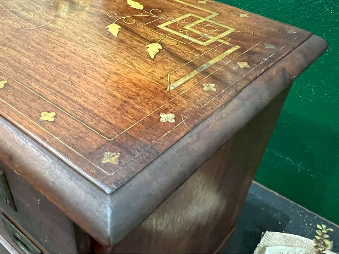 イタリア製 小引き出し 小物入れ ミニ箪笥 チェスト インテリア アンティーク