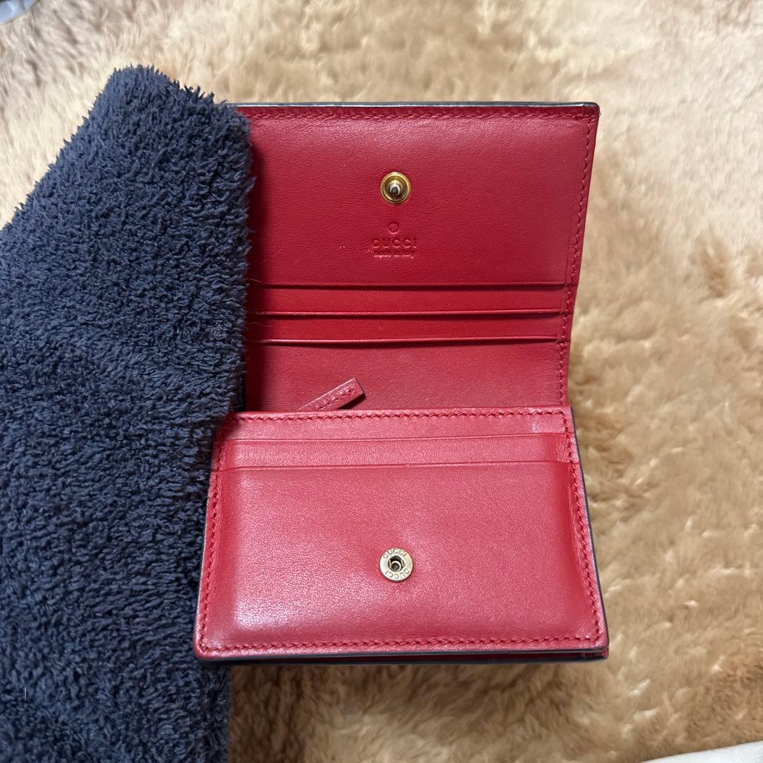 GUCCI 二つ折り財布 さくらんぼ チェリー