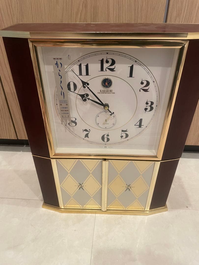 シチズン KARAKURI からくり時計 掛け時計