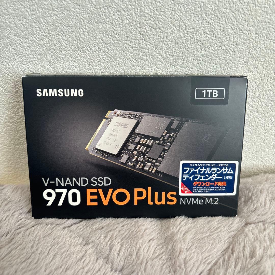 【kaito_mama】SAMSUNG 1TB×2 970EVO Plus