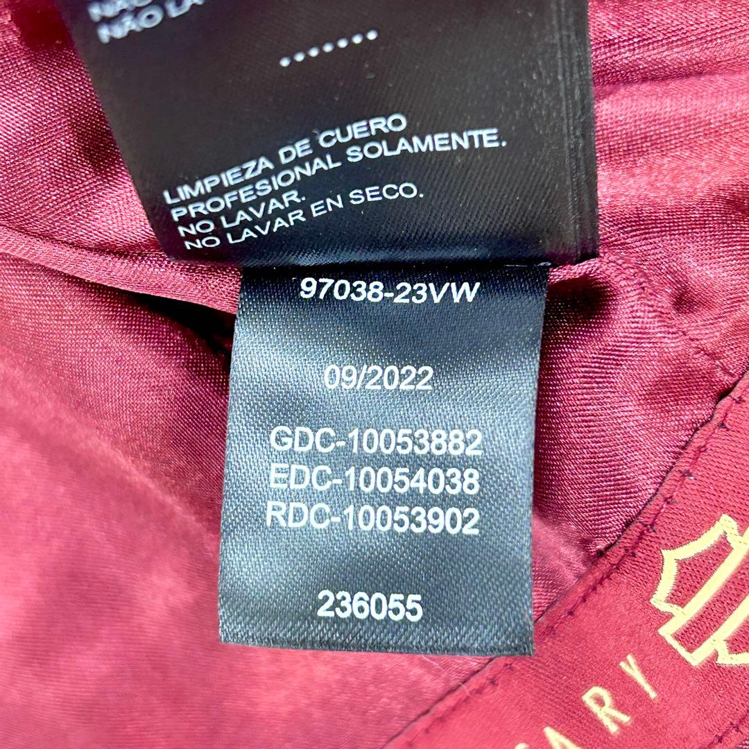 【状態S】 120周年記念 ハーレーダビットソン ダブル レザージャケット M