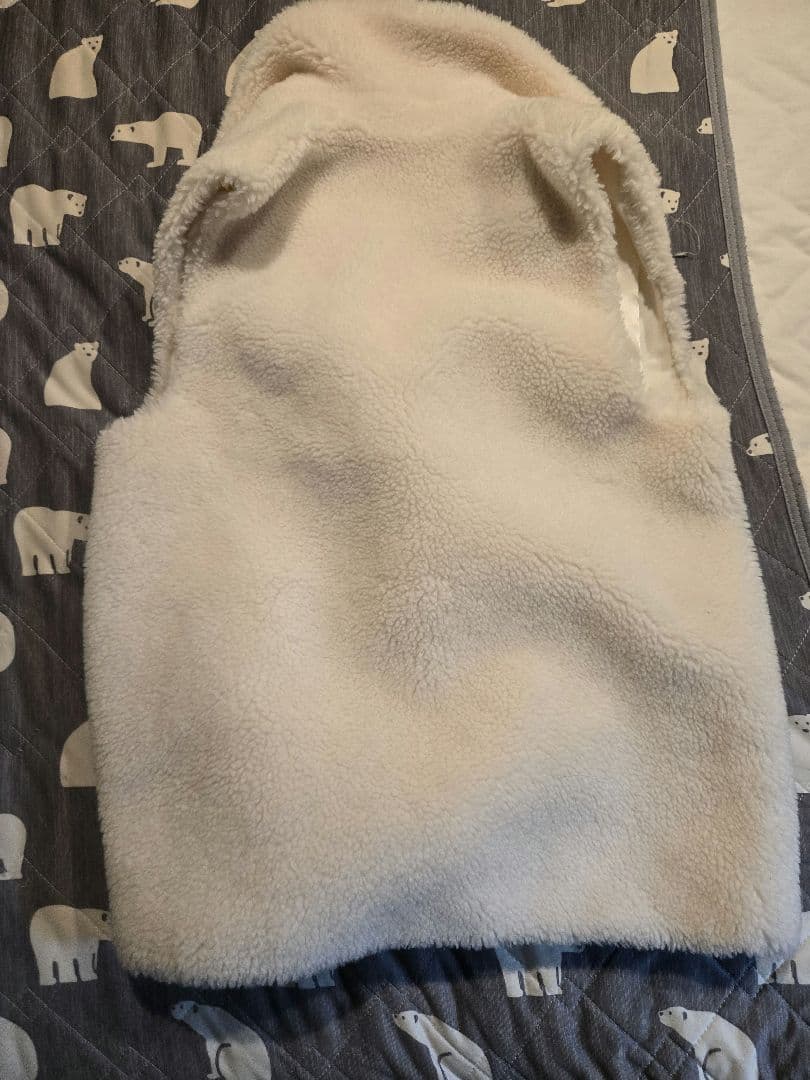 YOU グレースコンチネンタル　レザージャケット　モコモコベスト