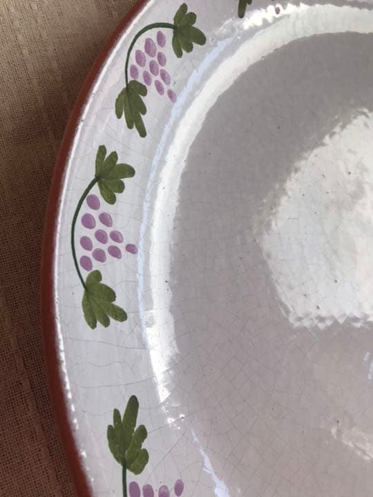 テラコッタ大皿　【未使用品】