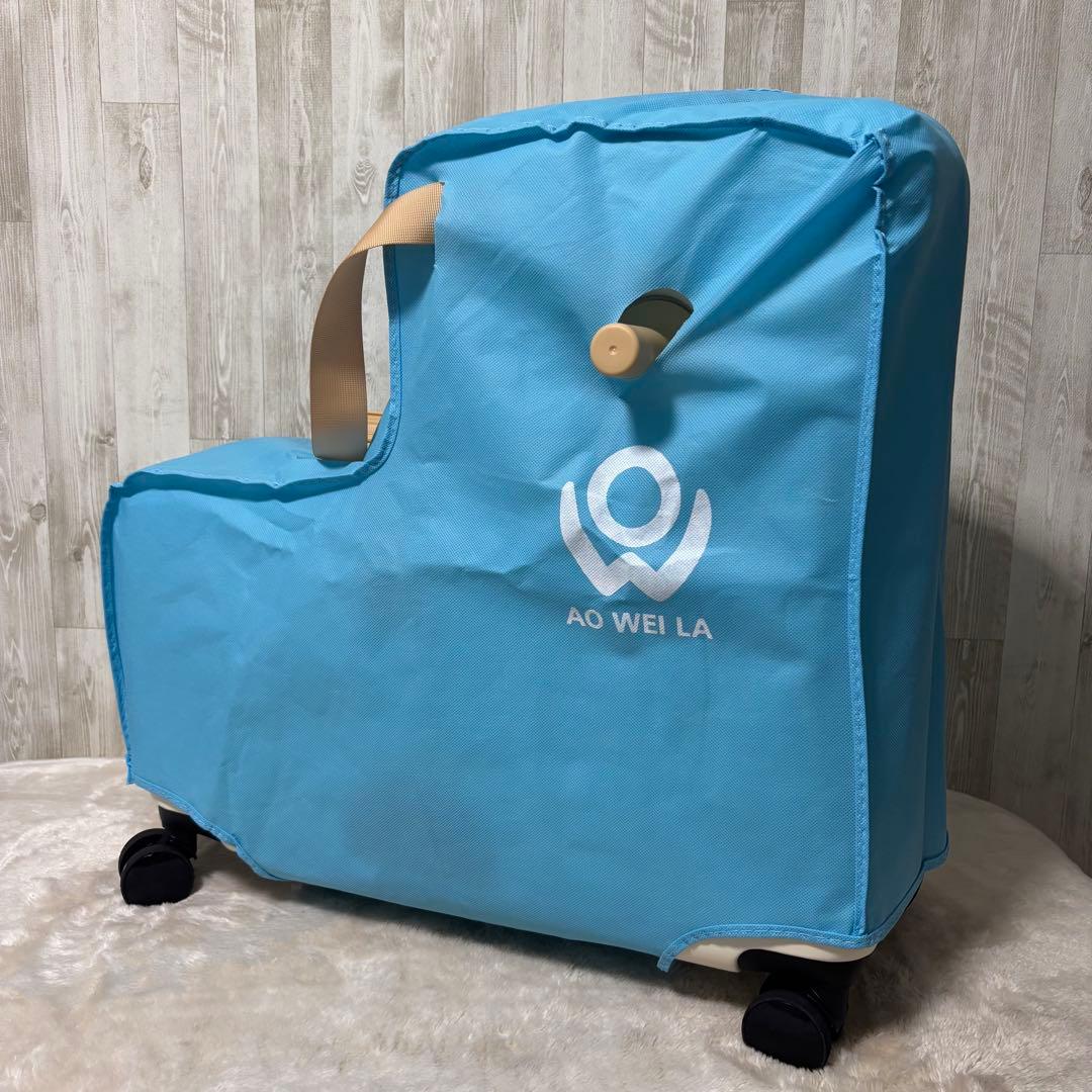 ⭐️美品⭐️子供が乗れるキャリーケース　キッズトラベルキャリーケース