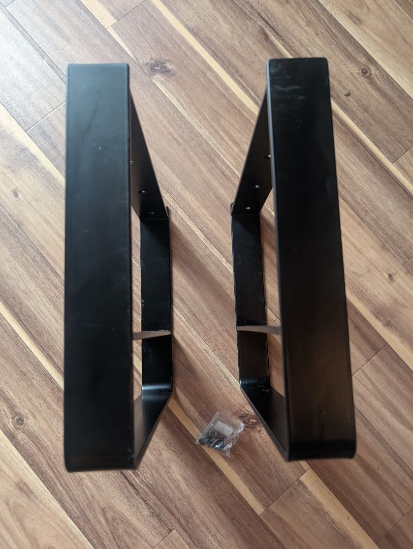 KANADEMONO ステンレス テレビボード 2脚セット