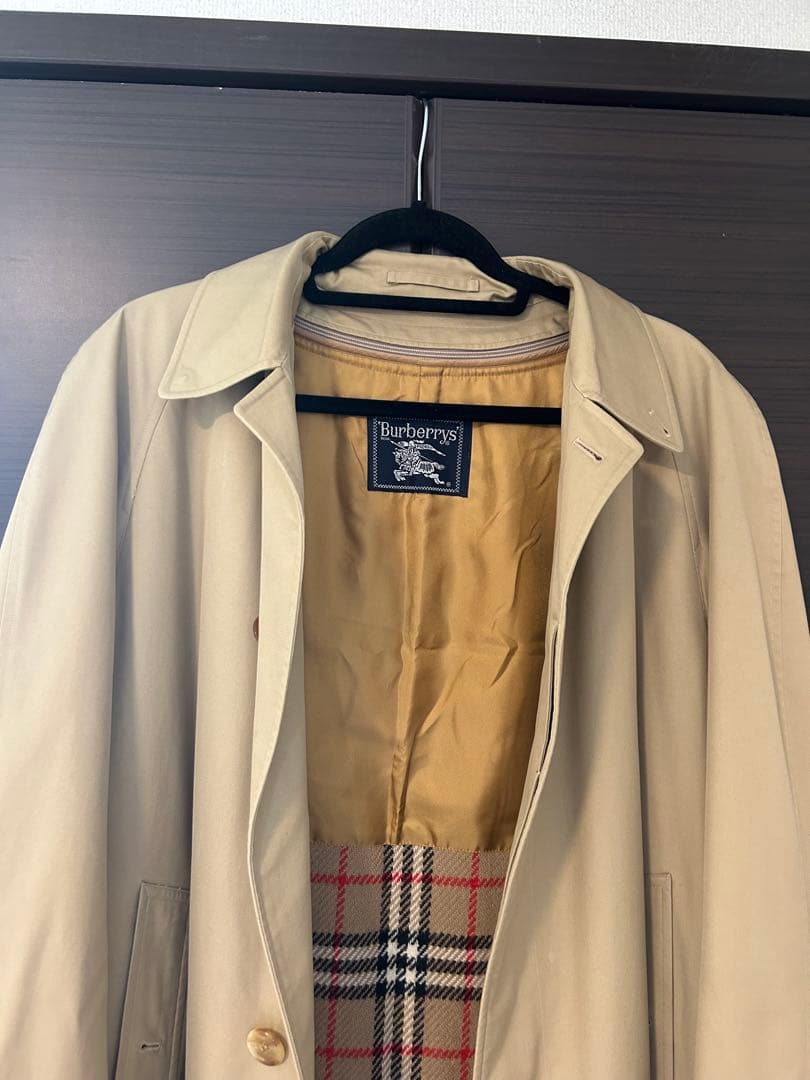 【美品】Burberrys 90s 2way ステンカラーコート トレンチコート