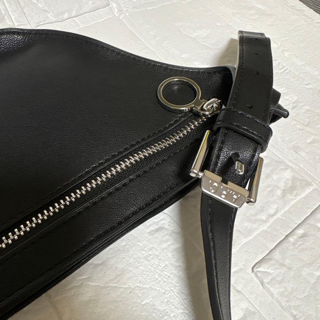 【美品】A.P.C. ボディバッグ　ウエストポーチ　アーペーセー　ブラック