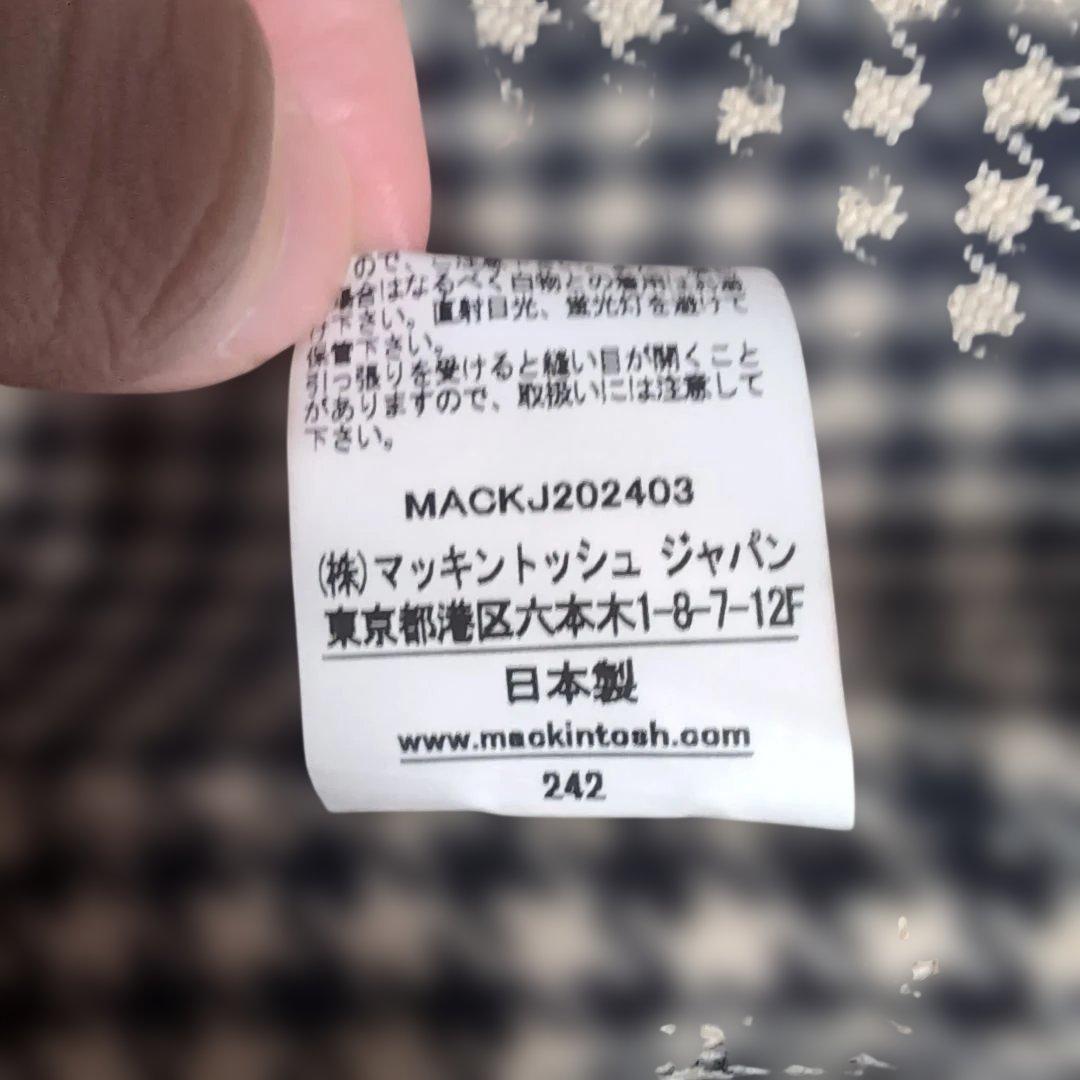 値下 MACKINTOSH DUNKELD コットンギャバジン ステンカラー