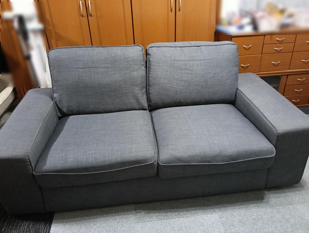 【中古】2人掛けソファ IKEA シーヴィク　(イケア KIVIK