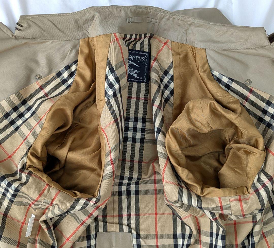 mame様リクエスト　90s バーバリー　トレンチコート　ベージュ　ノバチェック