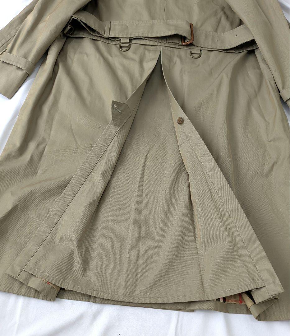 mame様リクエスト　90s バーバリー　トレンチコート　ベージュ　ノバチェック