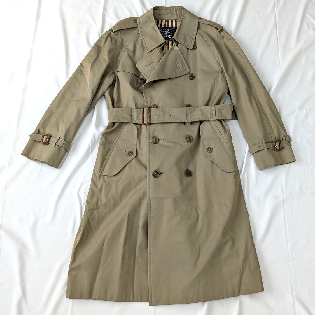 mame様リクエスト　90s バーバリー　トレンチコート　ベージュ　ノバチェック