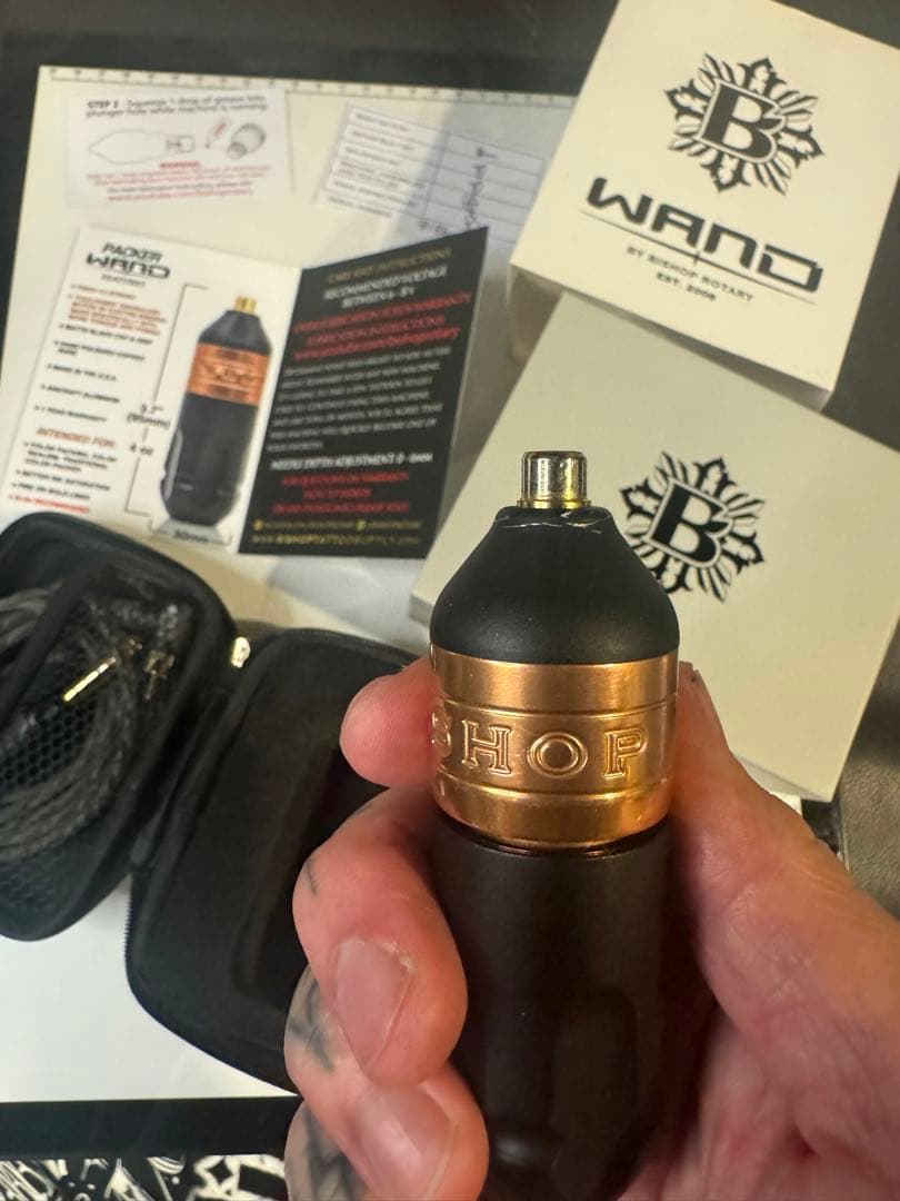 Bishop PACKER WAND 4.2 タトゥーマシン