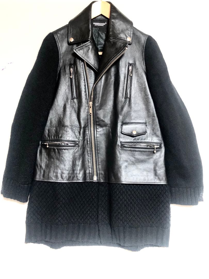 UNDERCOVER ドッキング レザージャケット サイズ2 美品