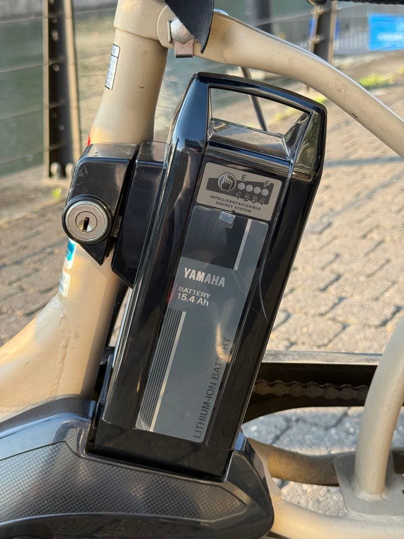 YAMAHA電動アシスト 15.4Ah PAS Babby 大阪引取り 子供乗せ