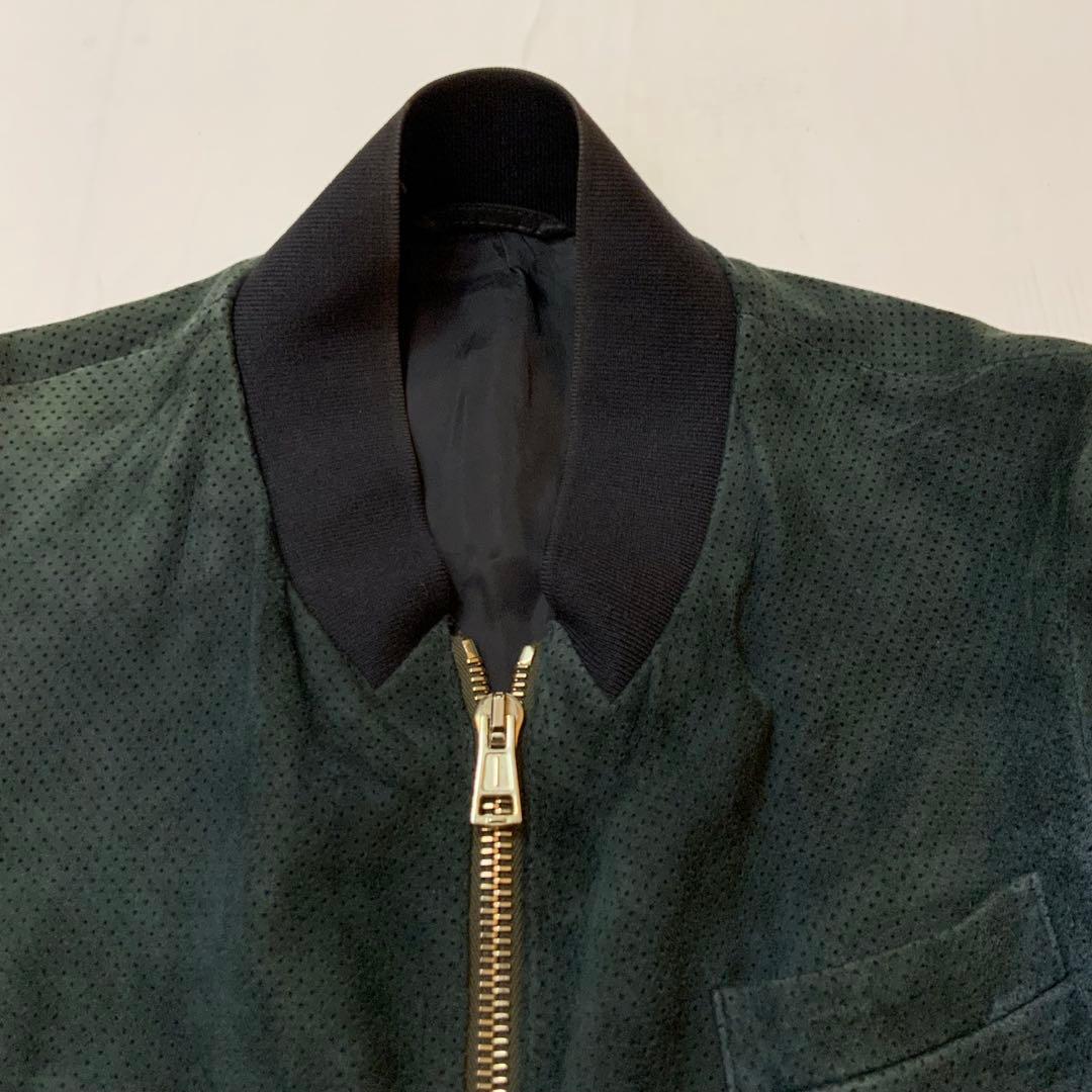 A/W ポールスミス レザー ブルゾン スイングトップ L