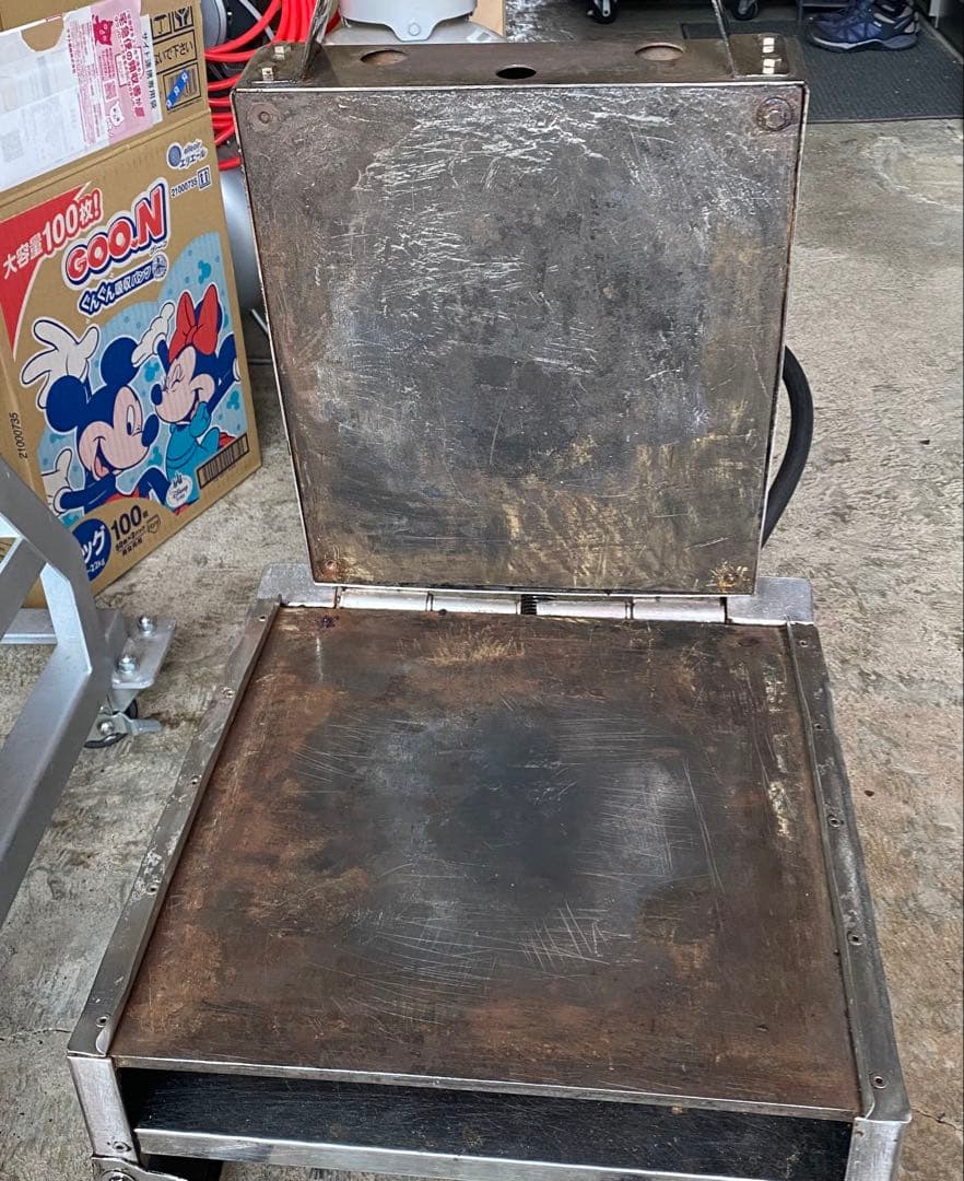 点火確認済み Rinnai リンナイ イカ焼き器 LPG プロパンガス