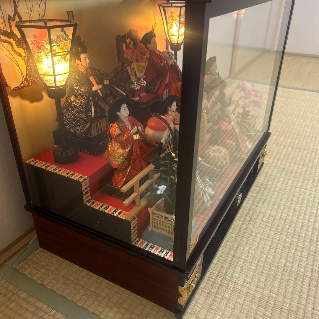 雛人形 ケース付き