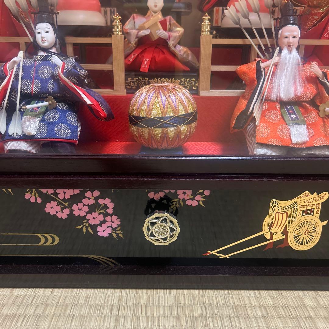 雛人形 ケース付き