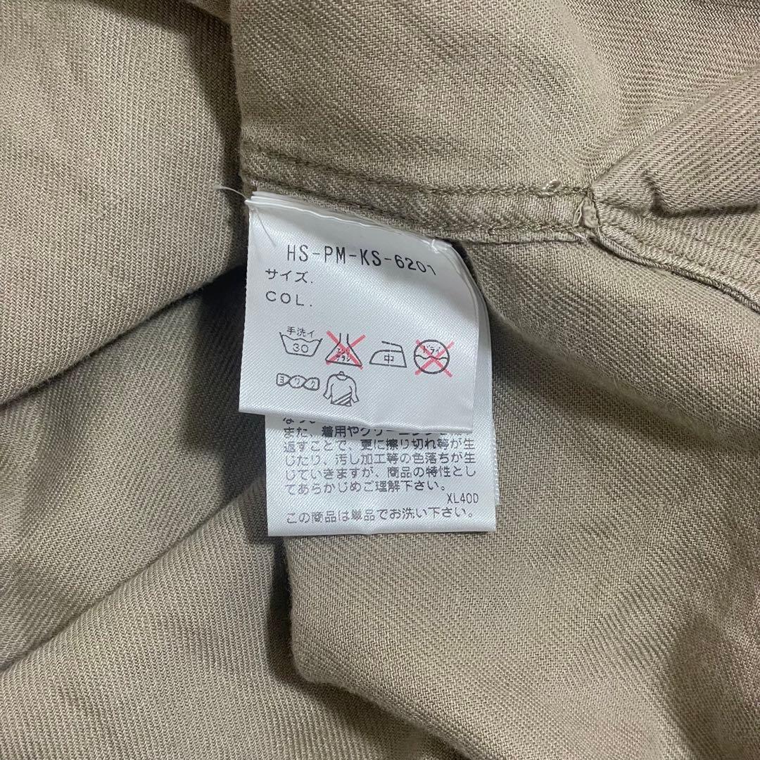 RRL ダブルアールエル ビンテージ サファリシャツ　ハーフボタン