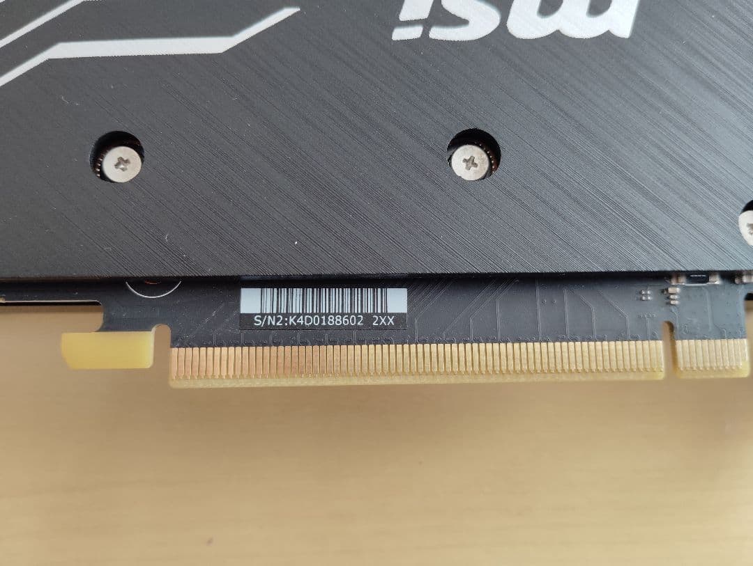 MSI GeForce RTX2060 super　グラボ　本体のみ