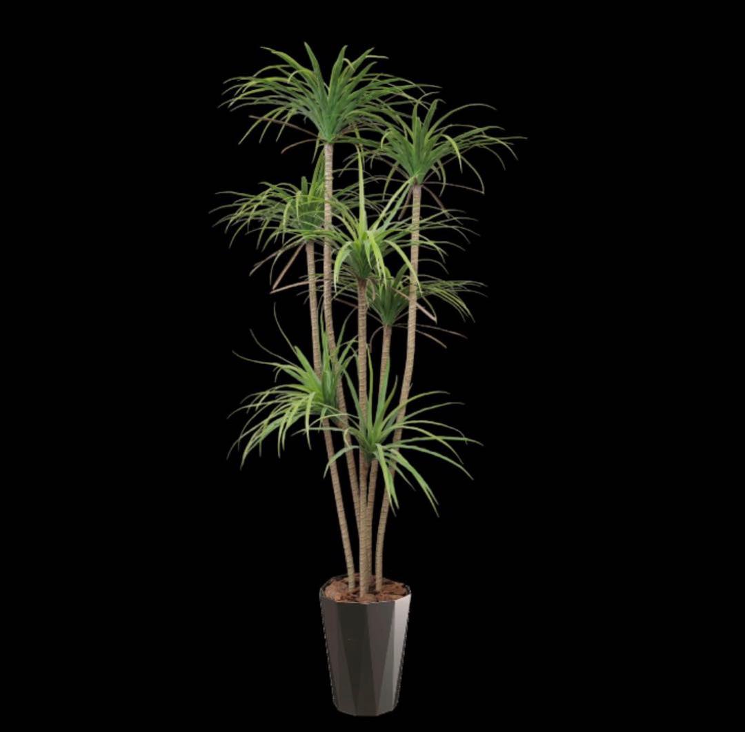 光触媒　人工観葉植物　ウォールグリーン　フェイクグリーン　ドラセナツリー8328