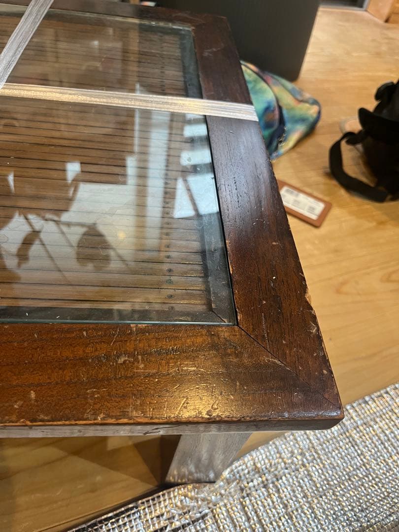 アジアン家具　木製センターテーブル